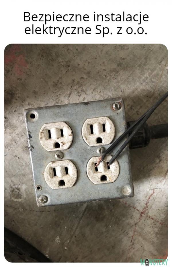 Bezpieczne instalacje elektryczne